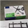 Image 2 : AS NEW INSIGNIA 13"-32" FULL MOTION AND 13"-32" FIXED TV WALL MOUNTS - RETAIL $99