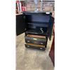 Image 2 : BLACK 2 DRAWER DRESSER