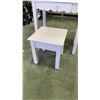 Image 3 : PINK 1 DRAWER KIDS VANITY WITH STOOL