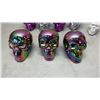 Image 2 : LOT OF SKULL DECORATIONS