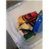 Image 2 : BIN OF BRIO TRAINS AND TOY CARS