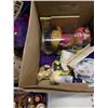 Image 8 : 3 BOXES OF ARTS AND CRAFTS SUPPLIES AND KIDS TOYS