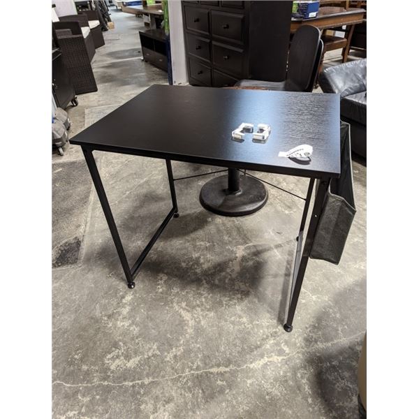 BRAND NEW METAL FRAME DESK WITH SIDE POUCH