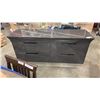 Image 1 : MODERN 6 DRAWER DRESSER
