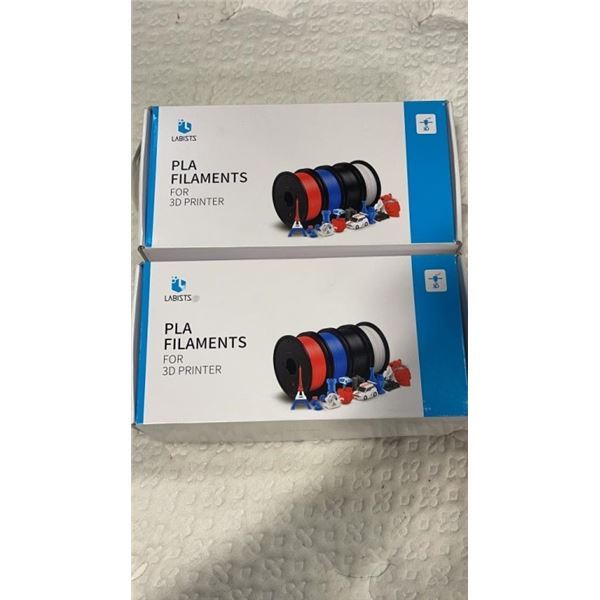 2 BOXES OF NEW PLA 3D FILAMENTS FOR 3D PRINTER