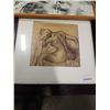 Image 2 : 2 BRENT HEIGHTON FRAMERD ART AND CHARCOAL ETCHING