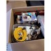 Image 2 : BOX OF FISHING TACKLE, REELS, KIDS ARCHAEOLOGY EGGS