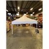 Image 11 : BRAND NEW WHITE 10x10 INDUSTRIAL TENT W/ POWDER COATED STEEL FRAME AND HEAVY NYLON CANOPY -  RETAIL 