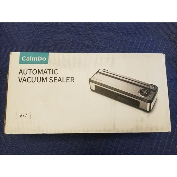 OPEN BOX CALMDO AUTOMATIC VACUUM SEALER MODEL V77