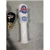 Image 10 : 4 BEER TAP HANDLES - KEITH RED TALL TAP, PABST BLUE RIBBON, CANTERBURY AND STRONGBOW