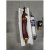 Image 3 : 4 BEER TAP HANDLES - KEITH RED TALL TAP, PABST BLUE RIBBON, CANTERBURY AND STRONGBOW