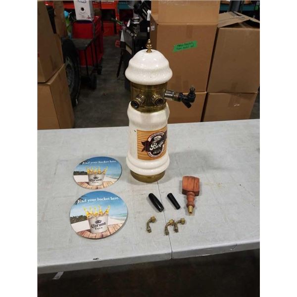 PACIFIC GENUINE DRAFT BEER 3 TAP TOWER