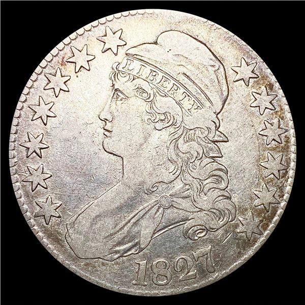 1827 Capped Bust Half Dollar NICELY CIRCULATED