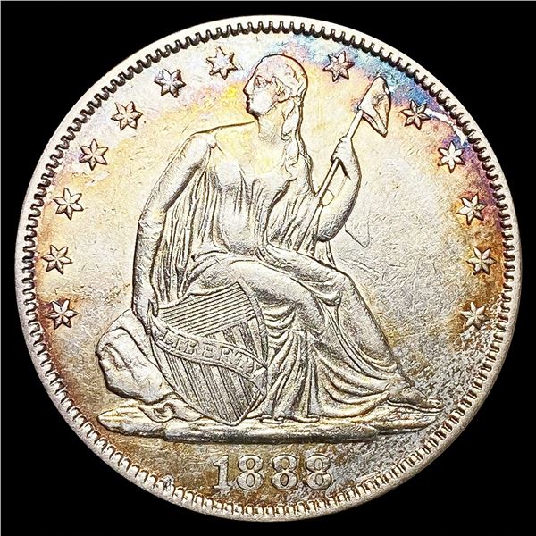 1888 Seated Liberty Half Dollar UNCIRCULATED