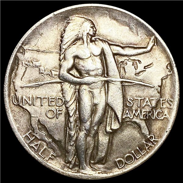 1926-S Oregon Trail Half Dollar CLOSELY UNC
