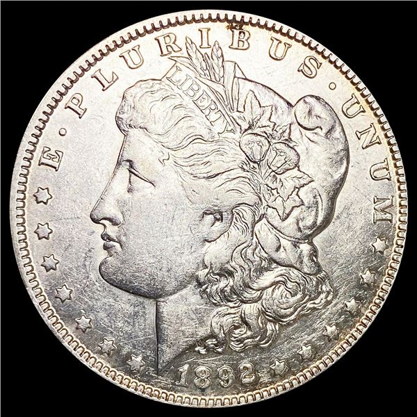 1892-O Morgan Silver Dollar NEARLY UNCIRCULATED