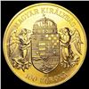 Image 2 : 1908 Hungary .9802oz Gold 100 Korona UNCIRCULATED