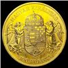 Image 2 : 1908 Hungary .9802oz Gold 100 Korona UNCIRCULATED