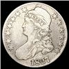 Image 1 : 1827/6 Capped Bust Half Dollar NICELY CIRCULATED