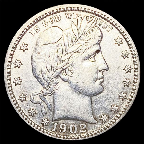 1902 Barber Quarter CLOSELY UNCIRCULATED