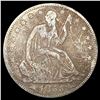 Image 1 : 1855 Arrows Seated Liberty Half Dollar NICE CIRC