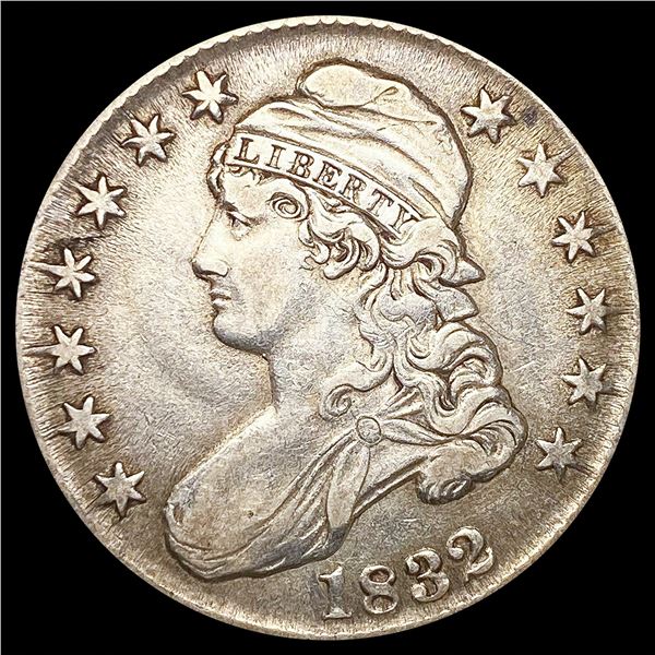 1832 Capped Bust Half Dollar LIGHTLY CIRCULATED
