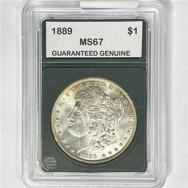 1889 Morgan Silver Dollar GG MS67