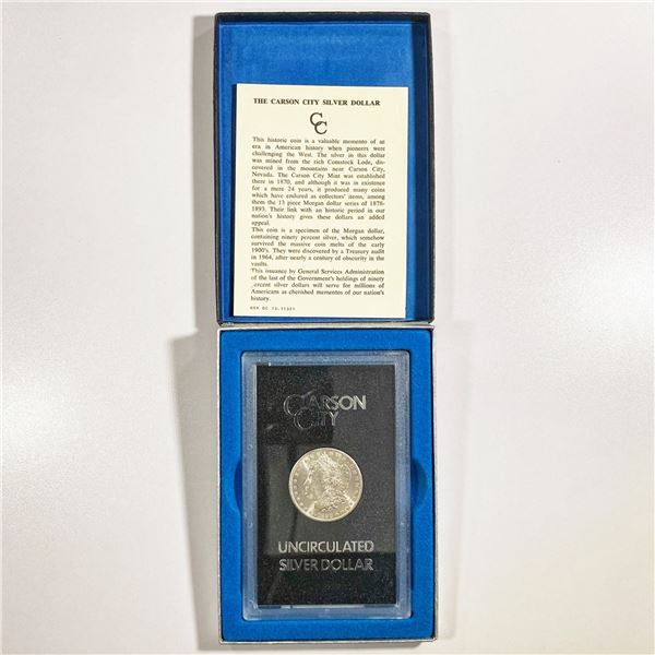 1883-CC Morgan Silver Dollar GSA