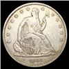 Image 1 : 1842 Sm Date Rev 42 Seated Liberty Half Dollar