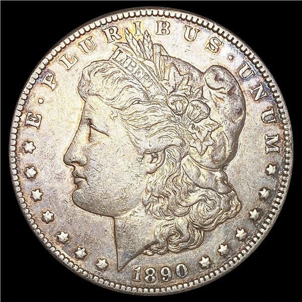 1890-CC Morgan Silver Dollar CLOSELY UNCIRCULATED