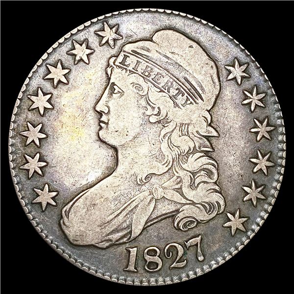 1827 Capped Bust Half Dollar NICELY CIRCULATED