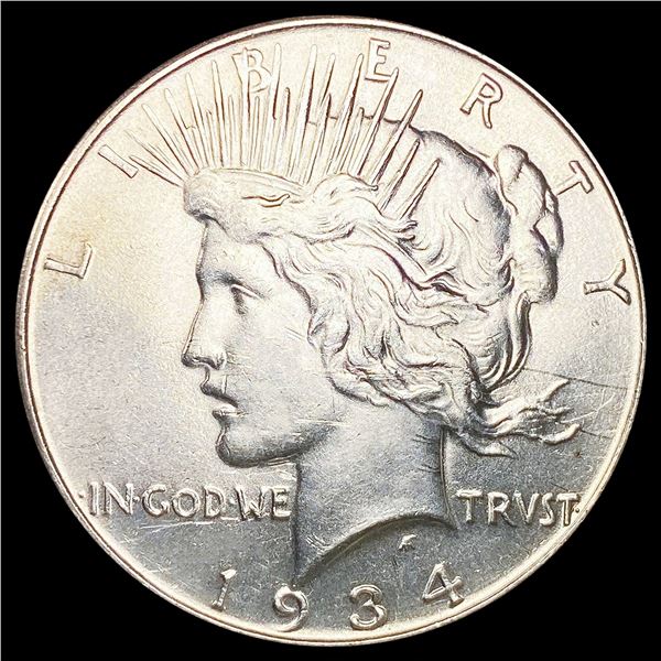 1934 Silver Peace Dollar UNCIRCULATED