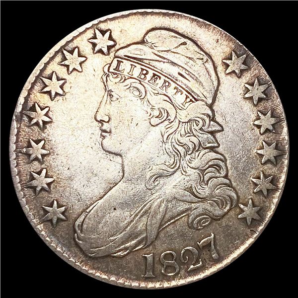 1827 Capped Bust Half Dollar NICELY CIRCULATED
