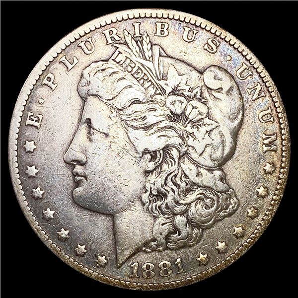 1881-CC Morgan Silver Dollar LIGHTLY CIRCULATED