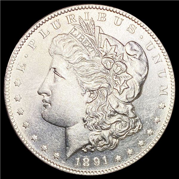 1891-S Morgan Silver Dollar UNCIRCULATED