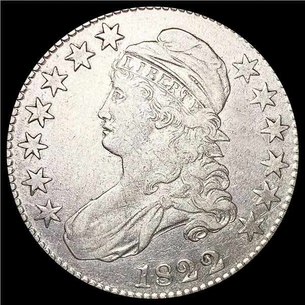 1822/1 Capped Bust Half Dollar LIGHTLY CIRCULATED