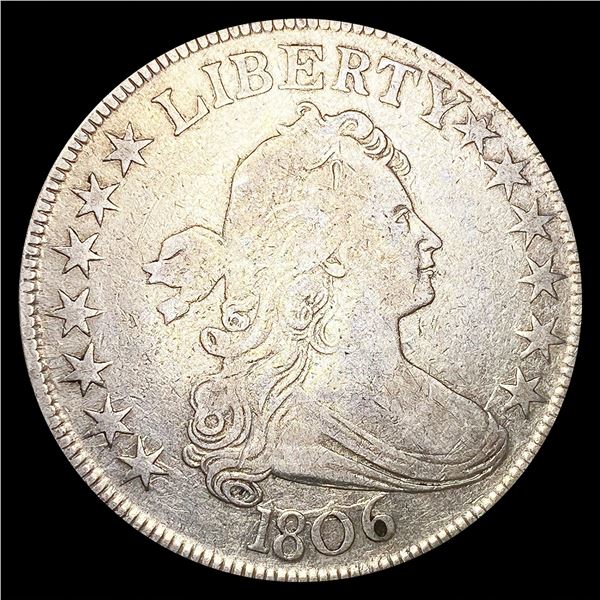 1806 Draped Bust Half Dollar NICELY CIRCULATED