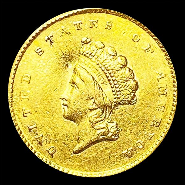1855 Rare Gold Dollar UNCIRCULATED