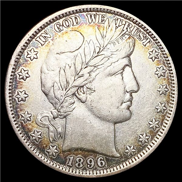 1896 Barber Half Dollar UNCIRCULATED