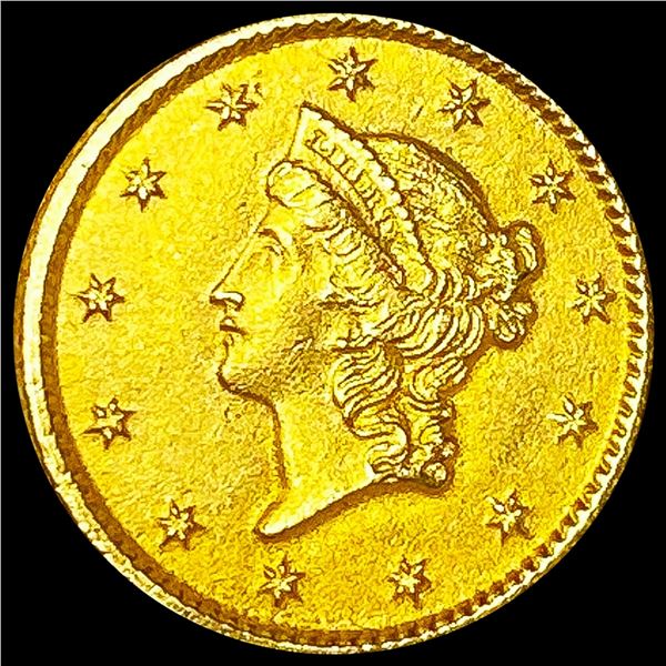 1853 Rare Gold Dollar UNCIRCULATED