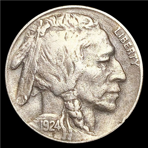 1924-S Buffalo Nickel NICELY CIRCULATED