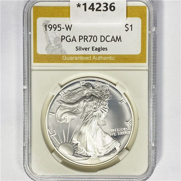 1995-W American Silver Eagle PGA PR70 DCAM