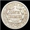Image 2 : 1856 Sm Date Seated Liberty Dime LIGHTLY CIRCULATE