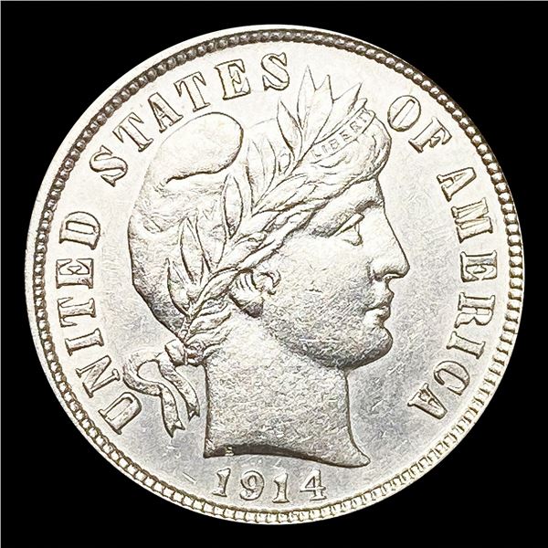 1914-D Barber Dime UNCIRCULATED