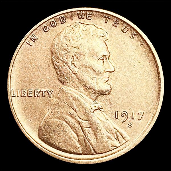 1917-S Wheat Cent UNCIRCULATED
