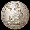 Image 1 : 1877-S Silver Trade Dollar NEARLY UNCIRCULATED