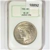Image 1 : 1924 Silver Peace Dollar NGC MS63