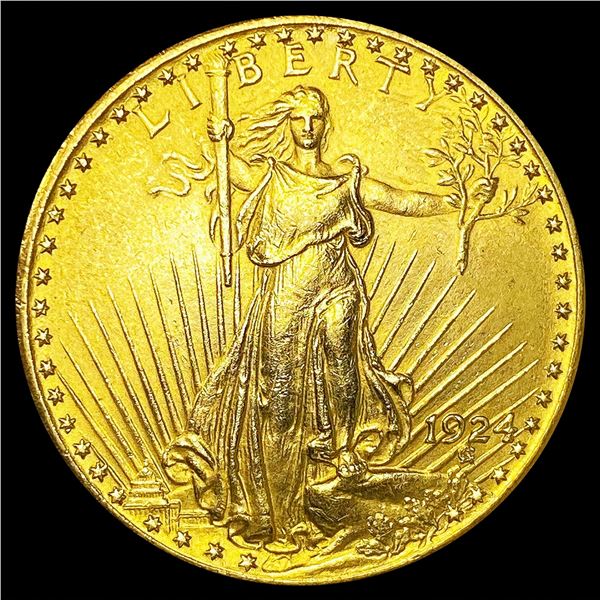 1924 $20 Gold Double Eagle UNCIRCULATED
