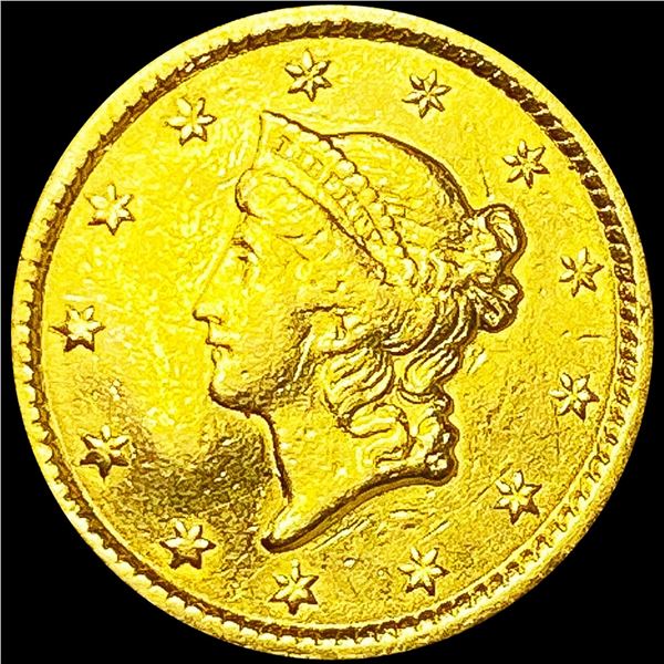 1851 Rare Gold Dollar CLOSELY UNCIRCULATED