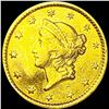 Image 1 : 1851 Rare Gold Dollar CLOSELY UNCIRCULATED